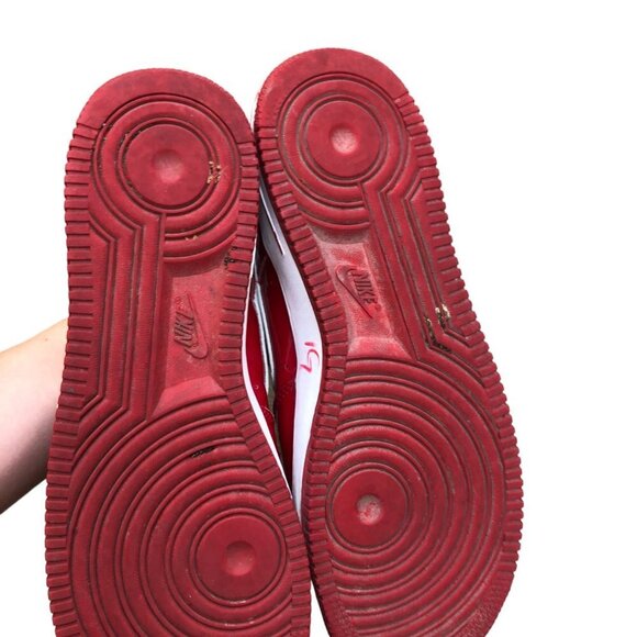 Vintage 2004 Nike Air Force 1 Low 'Sheed' Varsity Red Size 11.5 - Picture 5 of 10